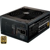 Cooler Master MWE Gold 1050 - V2, PC-Netzteil schwarz, 4x PCIe, Kabel-Management, 1050 Watt