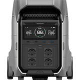 EcoFlow DELTA Pro 3 EU, tragbare Powerstation silber/schwarz, 4.096 Wh, X-boost 6.000W, LFP-Akku