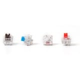 Keychron K Pro Red Switch-Set, Tastenschalter rot/transparent, 110 Stück