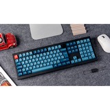 Keychron V6 Max, Gaming-Tastatur schwarz/blaugrau, DE-Layout, Gateron Jupiter Banana, Hot-Swap, RGB