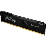 Kingston FURY DIMM 16 GB DDR4-3200  , Arbeitsspeicher schwarz, KF432C16BB1/16, Beast, INTEL XMP