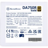 SilverStone SST-DA750R-GMA-WWW, PC-Netzteil weiß, 1x 12-Pin ATX3.0, 4x PCIe, Kabel-Management, 750 Watt