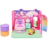 Spin Master Gabby's Dollhouse Deluxe Room Schlafzimmer , Spielfigur mit Kuschelkatze Pillow Cat-Figur