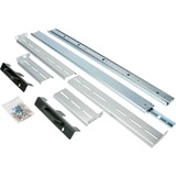 Supermicro 4U Rail Kit (CSE-PT26L-B), Einbauschienen silber