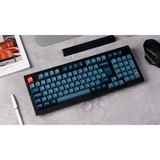 Keychron V5 Max, Gaming-Tastatur schwarz/blaugrau, DE-Layout, Gateron Jupiter Banana, Hot-Swap, RGB