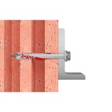 fischer Langschaftdübel DuoXpand 10x120 FUS hellgrau/rot, 50 Stück