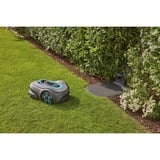 GARDENA Mähroboter smart SILENO max 800m² grau/türkis, Li-Ionen Akku, LONA-Technologie