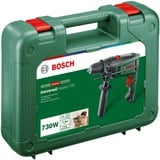 Bosch Schlagbohrmaschine UniversalImpact 730 grün, 730 Watt, Koffer