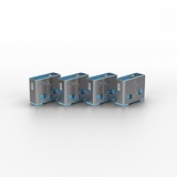 Lindy USB Typ A Port Schloss blau