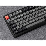 Keychron Lemokey P1 Pro, Gaming-Tastatur schwarz/grau, DE-Layout, Keychron Super Red, Hot-Swap, Aluminiumrahmen, RGB