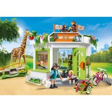 PLAYMOBIL 70900 Tierarztpraxis im Zoo, Konstruktionsspielzeug 