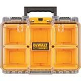 DEWALT TOUGHSYSTEM 2.0 Halbformat Organizer, tief, Werkzeugkiste gelb