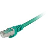 Sharkoon Patchkabel SFTP, RJ-45, mit Cat.7a Rohkabel grün, 7,5 Meter