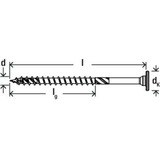 fischer Holzbauschraube PowerFast II 8,0x140 Stufen-Senkkopf TX 50 Stück, Teilgewinde, verzinkt