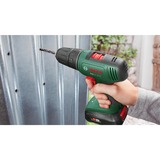 Bosch Akku-Bohrschrauber EasyDrill 18V-40 grün/schwarz, 2x Li-Ionen Akku 1,5Ah, Koffer, POWER FOR ALL ALLIANCE