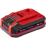 Einhell Akku Power-X-Change Plus 18Volt 3,0Ah SEALED rot/schwarz, IP57, wasserfest, Kurzschlusssicherung