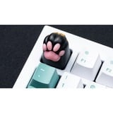 Keychron Kitty Paw Aluminum Alloy Artisan Keycap, Tastenkappe schwarz/rosa