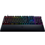 Razer Huntsman V2, Gaming-Tastatur schwarz, DE-Layout, Razer Clicky Optical (Purple)