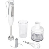 Braun MultiQuick 7 Stabmixer MQ 7035I weiß/edelstahl, 1.000 Watt, mit Zerkleinerer und Schneebesen