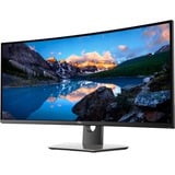 Dell U3818DW Generalüberholt, LED-Monitor 95 cm (38 Zoll), schwarz/grau, WQHD+, USB-C, IPS