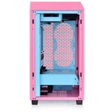 Thermaltake The Tower 200 , Tower-Gehäuse rosa, Tempered Glass