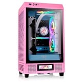 Thermaltake The Tower 200 , Tower-Gehäuse rosa, Tempered Glass