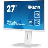 iiyama ProLite XUB2792HSU-W6, LED-Monitor 69 cm (27 Zoll), weiß (matt), FullHD, IPS, AMD Free-Sync, 100Hz Panel