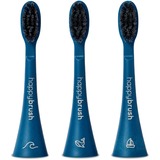 happybrush ECO VIBE 3 Auftsteckbürsten, Aufsteckbürste blau