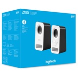 Logitech Z150 White 2.0, PC-Lautsprecher weiß