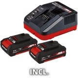 Einhell Akku-Schlagbohrschrauber TE-CD 18/48 Li, 18Volt schwarz, 2x Li-Ionen Akku 2,0Ah