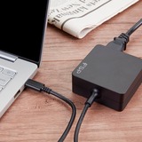 FSP Notebook-Netzteil NB C 65W schwarz, USB-C Anschluss, PD