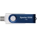 Patriot Xporter X550 1TB, USB-Stick blau/weiß, USB-A und USB-C 3.2 Gen 1