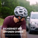 Shokz OpenRun Pro, Kopfhörer hellblau, Bluetooth, IP55