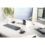 CHERRY DW 9500 SLIM, Desktop-Set schwarz/grau, CH-Layout, Cherry SX-Scherentechnologie