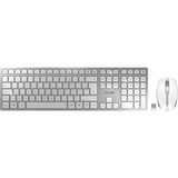 CHERRY DW 9100 SLIM, Desktop-Set weiß/silber, BE-Layout, Cherry SX-Scherentechnologie