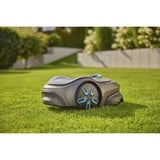 GARDENA Mähroboter smart SILENO max 1.200m² grau/türkis, Li-Ionen Akku, LONA-Technologie