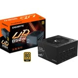 GIGABYTE GP-UD850GM 850W, PC-Netzteil schwarz, 4x PCIe, Kabel-Management, 850 Watt