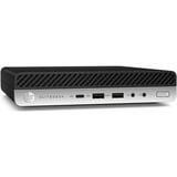 HP Elitedesk 800 G5 DM Generalüberholt, Mini-PC schwarz/silber, Windows 11 Pro 64-Bit