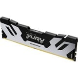 Kingston FURY DIMM 16 GB DDR5-6400  , Arbeitsspeicher schwarz/silber, KF564C32RS-16, Fury Renegade Silver, INTEL XMP