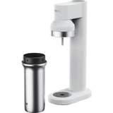 SodaStream Wassersprudler sodaTRIO weiß, inkl. Glasflasche, Edelstahlflasche, CO₂-Zylinder