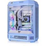 Thermaltake The Tower 600 , Tower-Gehäuse hellblau, Tempered Glass x 3