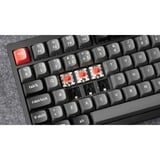 Keychron Lemokey P1 Pro, Gaming-Tastatur schwarz/grau, DE-Layout, Keychron Super Brown, Hot-Swap, Aluminiumrahmen, RGB