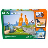 BRIO World Smart Tech Sound Abenteuer-Bahnübergang mehrfarbig