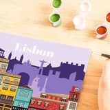 Ravensburger CreArt - Farbenfrohes Lissabon, Malen 