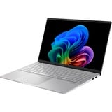 ASUS Vivobook S 15 (S5507QA-MA052W), Notebook silber, Windows 11 Home 64-BIt, 39.6 cm (15.6 Zoll) & 120 Hz Display, 1 TB SSD