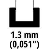 Einhell Ersatzschwert 4500363, Sägeschwert 25cm, 1,3mm