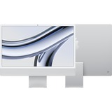 Apple iMac 59,62 cm (24") M3 2023 CTO, MAC-System silber, macOS, Deutsch