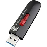 Team Group C212 256 GB, USB-Stick schwarz/rot, USB-A 3.2 Gen 2