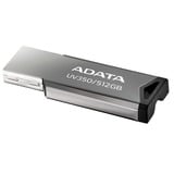 ADATA UV350 512 GB, USB-Stick silber/metall, USB-A 3.2 Gen 1, Retail