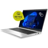 HP EliteBook 830 G8 Generalüberholt, Notebook silber, Intel® Core™ i5-1145G7, Intel® Iris® Xe Graphics, 16 GB DDR4, 512 GB SSD, Windows 11 Pro 64-Bit